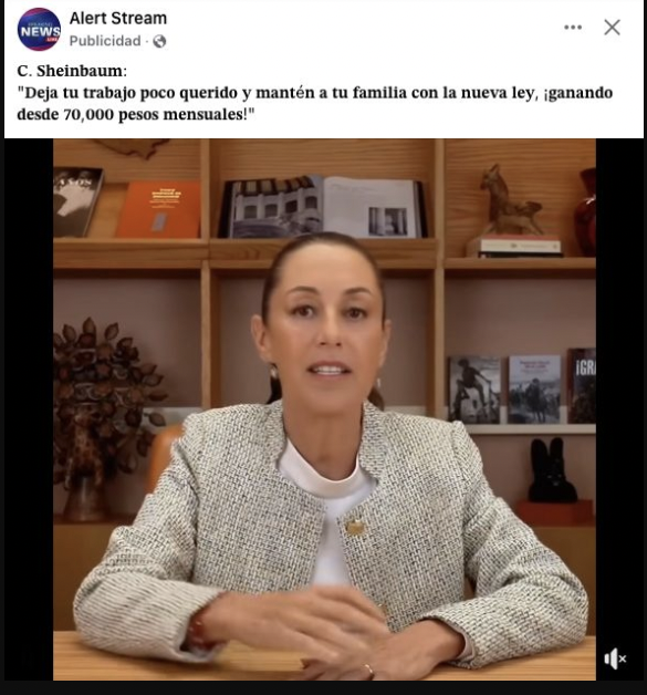 Deepfake-Claudia Sheinbaum-FB