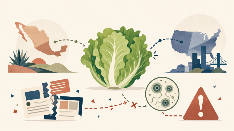 Lechuga mexicana y desinformación