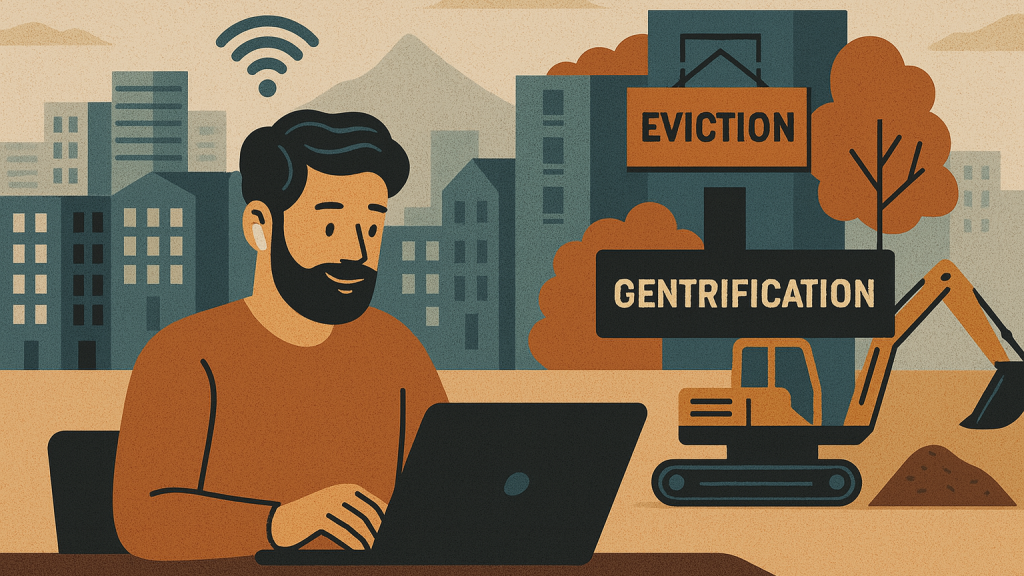 Nómadas digitales y gentrificación, ¿un binomio que acaba con el sentido de ciudad? 
