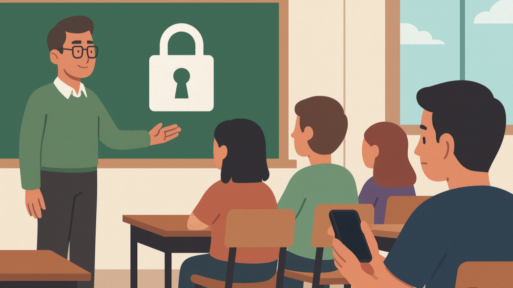 Celulares bloqueados en las aulas: ¿Solución o desafío para la educación moderna?