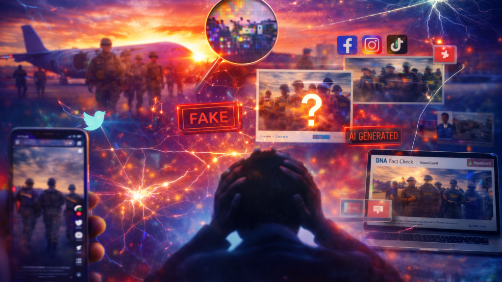 Cuando ver no es creer: Desinformación tras la captura de Nicolás Maduro