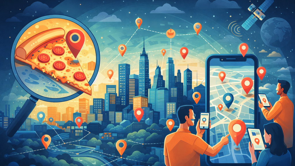 Pizza Index y los fenómenos de geo-localización ciudadana