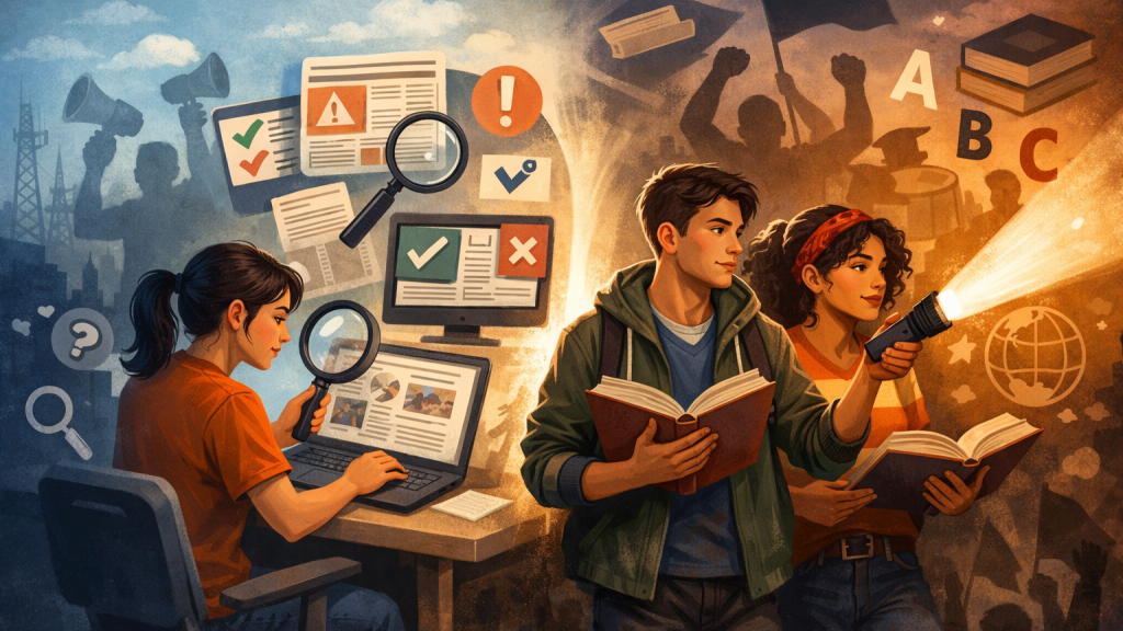 Verificar para comprender, alfabetizar para resistir