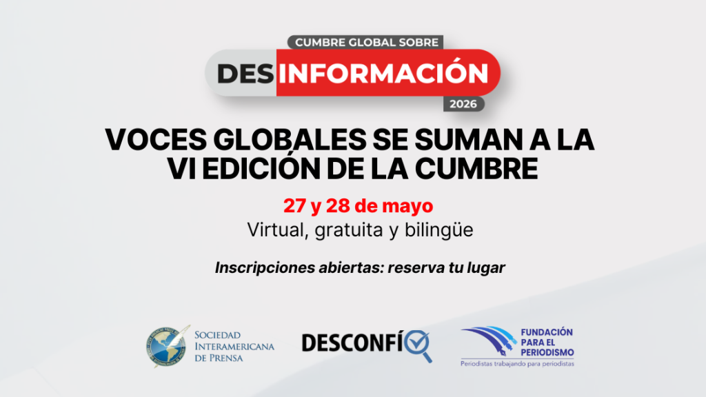 Voces globales debaten el desafío de la desinformación