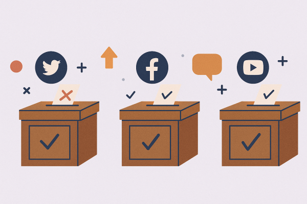 Las redes sociales no votaron, pero sí influyeron 