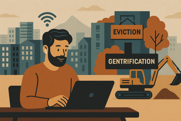 Nómadas digitales y gentrificación, ¿un binomio que acaba con el sentido de ciudad? 