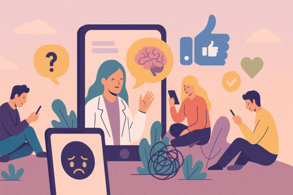Aprender sobre salud mental en redes sociales: de la desestigmatización a la trivialización