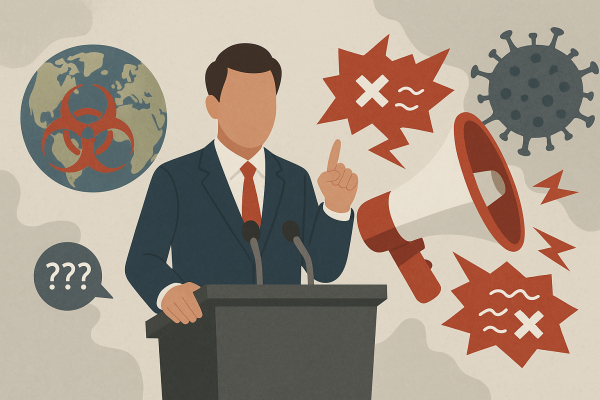 Política y desinformación: la salud global en riesgo